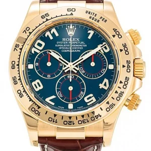 Rolex Cosmograph Daytona Series 116518 Blue Disc Watches