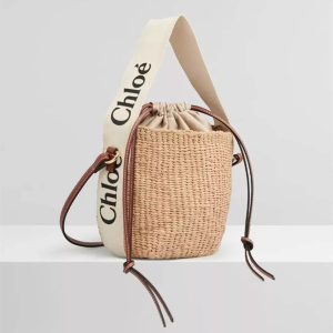 【CHLOE】Summer Great Success! Prompt! FAIR TRADE WOODY BASKET BAG